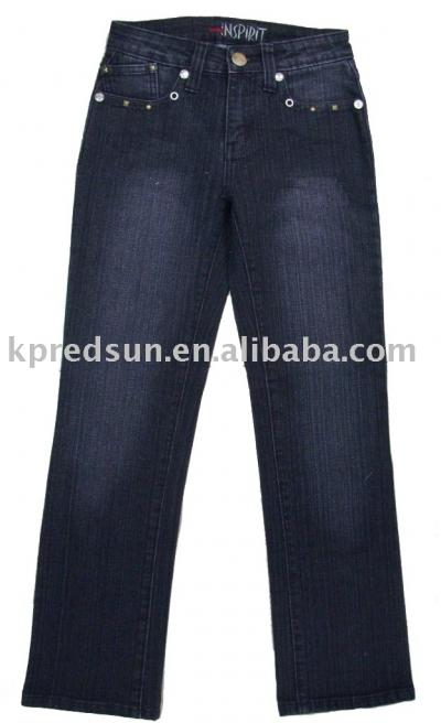 children`s denim jeans (children`s denim jeans)