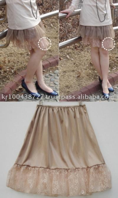 Netted Lace Inner Skirt