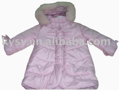 girls padded jacket (girls padded jacket)