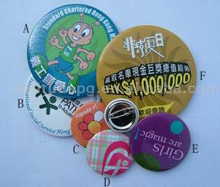 Tin Badge/Button Badge (Tin Badge / Anstecker)