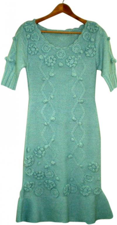 Ladies` Knitted Dress (Ladies `Strickkleid)