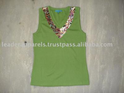 Ladies Sleeve Less Top (Weniger Ladies Sleeve Top)