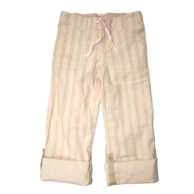 Striped cuff tab capri(2261003) (Striped cuff tab capri(2261003))
