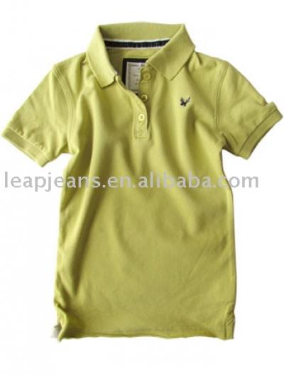 Girl`s short sleeves polo T-shirt (2371001) (Girl`s short sleeves polo T-shirt (2371001))