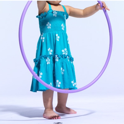 Smocked flower dress (Smocked flower dress)