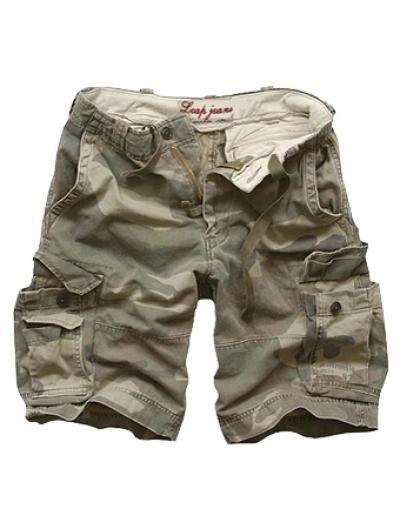 Camel print cargo pocket bermuda (Camel print cargo pocket bermuda)