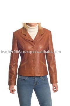 Ladies` Leather Jacket (Ladies` Leather Jacket)
