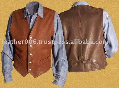 Gent`s Leather Vests (Gent`s Leather Vests)