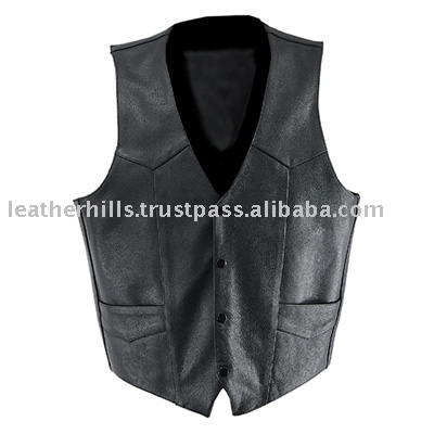 Motorcycle Leather Waistcoats (Moto en Cuir Gilets)
