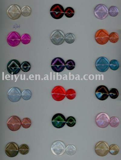 polyester button (Polyester-Taste)