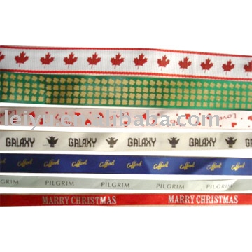printed satin ribbon (Печатный атласная лента)