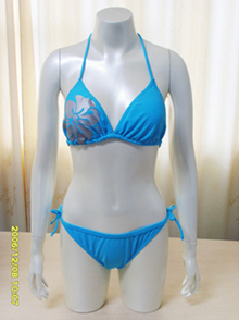 Ladies` rubber print bikini set (Ladies` rubber print bikini set)