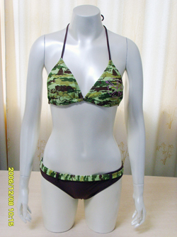 Ladies` camo bikini set (Ladies` camo bikini set)