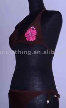 Emb. applique and Hand-Beading Bikini Set (Emb. applique and Hand-Beading Bikini Set)