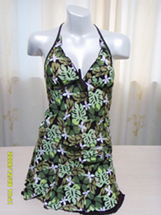 women`s halter tie neck bra+skirt (women`s halter tie neck bra+skirt)