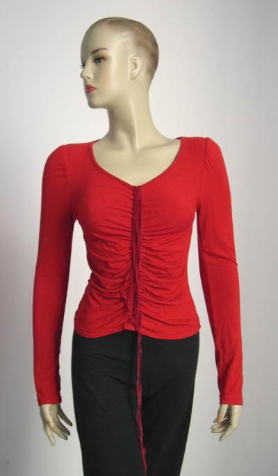 Ladies Cotton Spandex Blouse (Ladies Cotton Spandex Blouse)