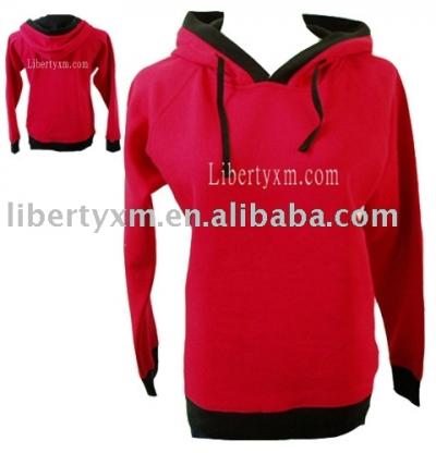 Hoodie sweatshirts with contrast trims (Hoodie Sweatshirt mit Kontrast Leisten)