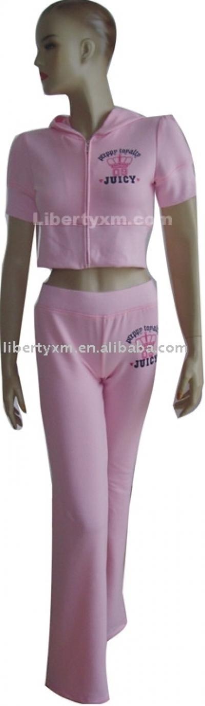 Women short hoody suit (Frauen kurz hoody Anzug)