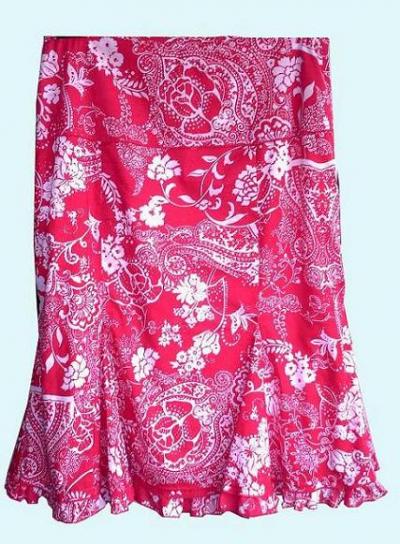 Lady`s Red Skirt (Lady `s Red Rock)