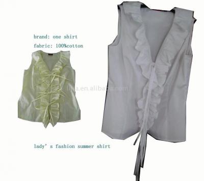 Lady`s yellow vest