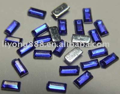 Rectangle Cut Rhinestone (Rectangle Cut Strass)