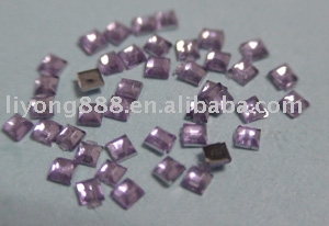 Square Cut Rhinestone (Square Cut Stras)