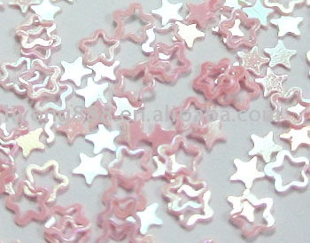Rainbow Hollow Star Sequin (Rainbow Hollow Star Sequin)