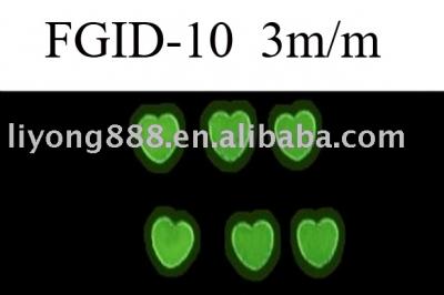 Glow in the dark sequin