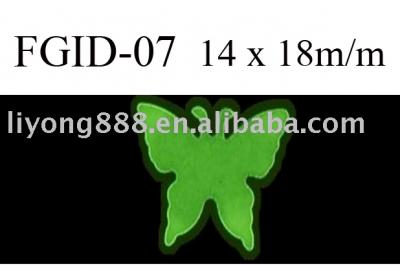 Glow in the dark sequin (Glow in the dark Pailletten)