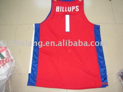 basketball jerseys (maillots de basket-ball)