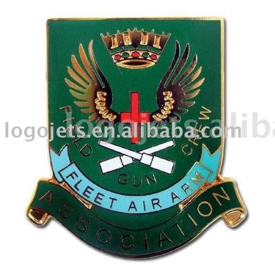 metal badge (металлический знак)