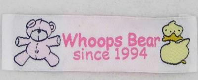 woven label (étiquette tissée)