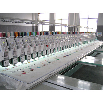 Multi-Head Embroidery Machine