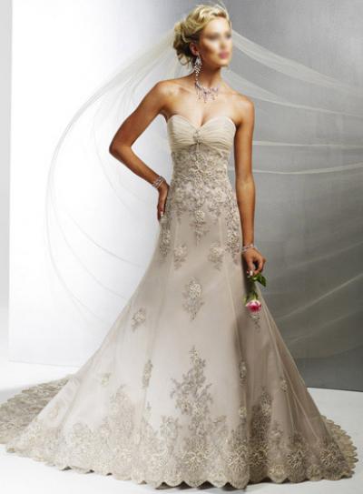 Wedding Dress/Bridal Dress MS071 (Wedding Dress / Brautkleid-MS071)