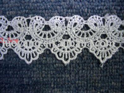 water soluble lace (soluble dans l`eau de dentelle)