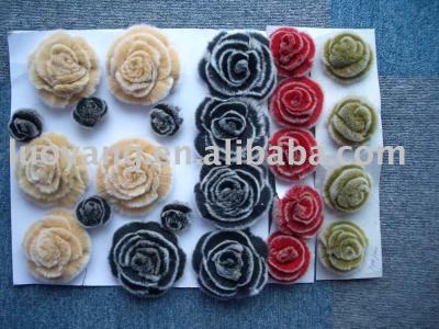 rabbit fur flower (fourrure de lapin fleur)