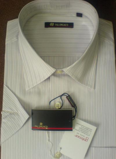 100% cotton yarn dyed men`s short sleeve shirt (100% cotton yarn dyed men`s short sleeve shirt)