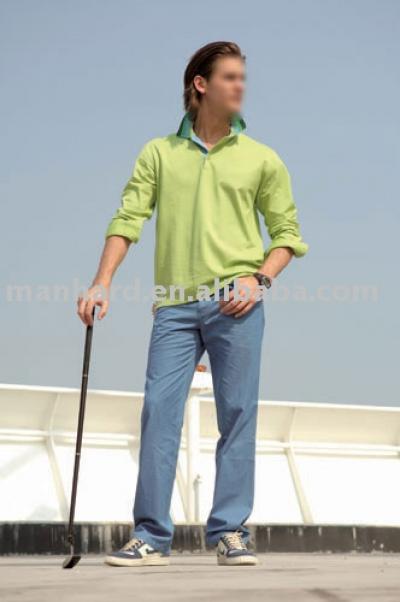 men`s long sleeve polo t-shirt (men`s long sleeve polo t-shirt)