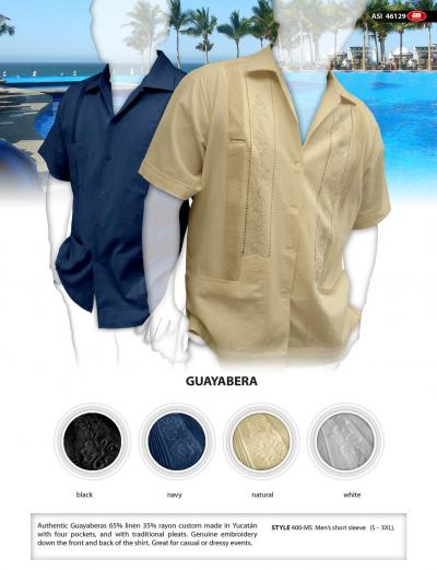 guayabera shirts (chemises guayabera)