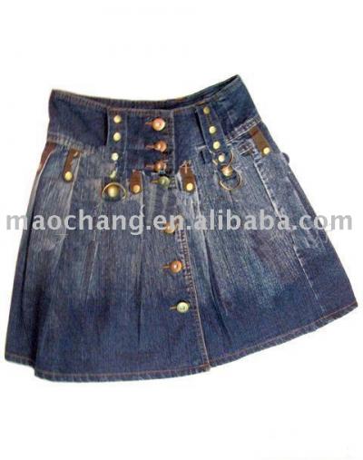 women`s jeans skirts (Женские юбки джинсов)