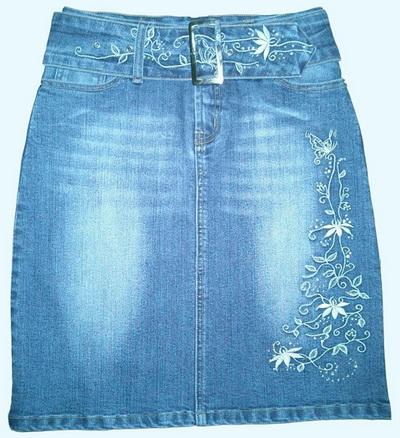 women`s jean skirts (Женские юбки Жан)
