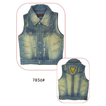 Girls` waistcoat (Girls `жилет)