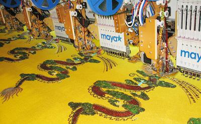 1200RPM sequins embroidery machine