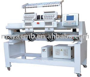 two heads cap embroidery machine