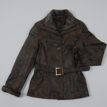 women`s artificial leather coat (Women `s manteau de cuir artificiel)