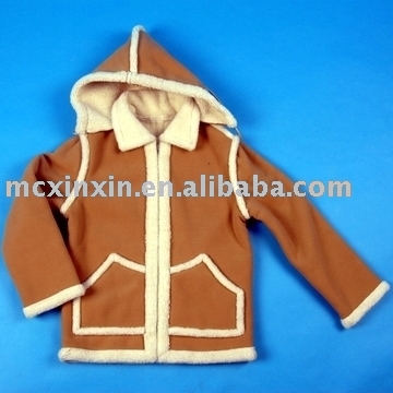 artificial shearling coat AB-402 (artificial shearling coat AB-402)