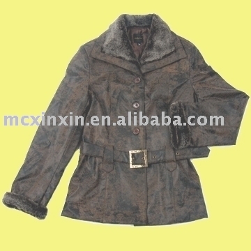 Artificial fur skin coat AA-602 (Artificial fur skin coat AA-602)