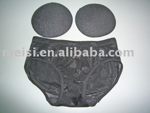 woman lift panty