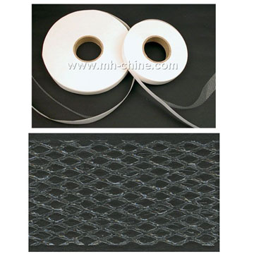 Hot fuse Net Interlining Cutting Tape with Paper Cover