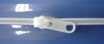 transparent nylon zipper (transparenten Nylon-Reißverschluss)